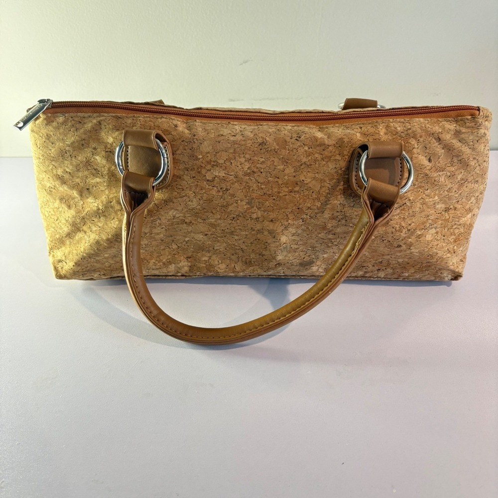 Boho Cork Wine Purse Insulated Picnic Clutch Cooler Bag Gift Travel Eco